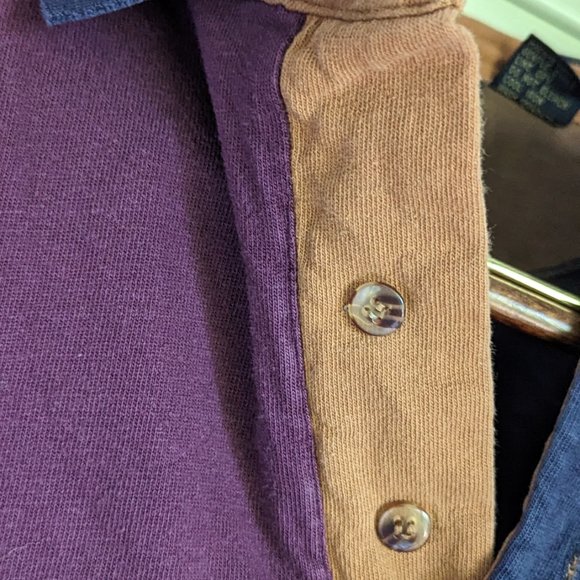 Men's Long Sleeve Polo - New River - Picture 6 of 7